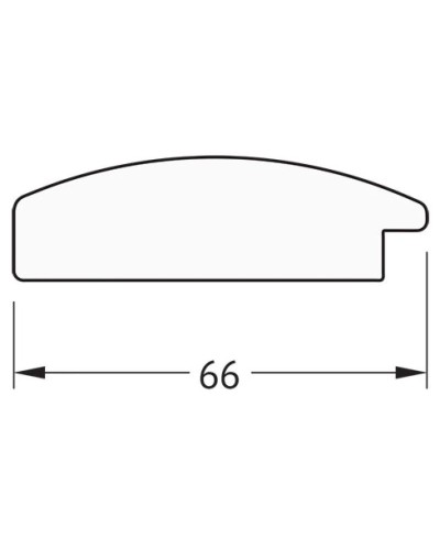 Зеркало 56х146 см состаренная бронза Evoform Definite BY 1075