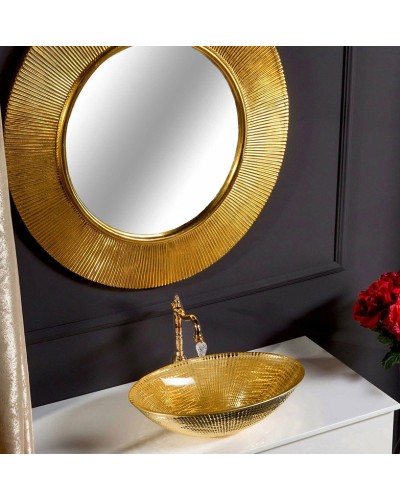 Зеркало Boheme NeoArt Shine 82 528-G Золото