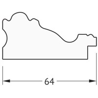 Зеркало 42х52 см версаль серебро Evoform Definite BY 3014