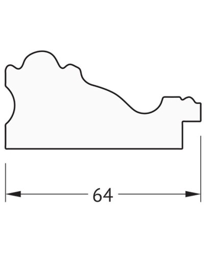 Зеркало 42х52 см версаль серебро Evoform Definite BY 3014