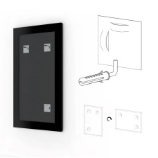 Зеркало 61х111 см мельхиор Evoform Definite BY 1080