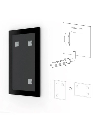 Зеркало 65х85 см версаль серебро Evoform Definite BY 3174