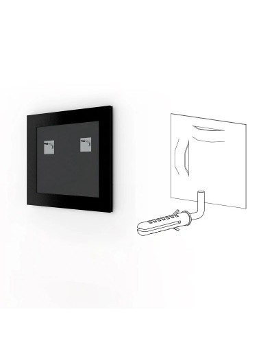 Зеркало 75х75 см версаль серебро Evoform Definite BY 3238