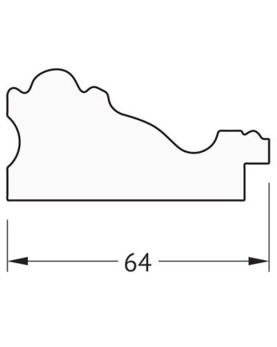 Зеркало 75х95 см версаль серебро Evoform Definite BY 3270