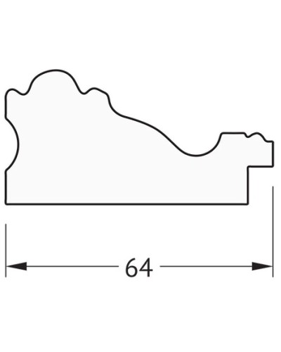 Зеркало 75х155 см версаль серебро Evoform Definite BY 3334
