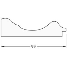 Зеркало напольное 84х204 см темный прованс Evoform Definite Floor BY 6028