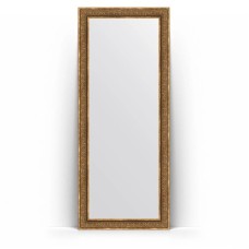 Зеркало напольное 84х204 см вензель бронзовый Evoform Definite Floor BY 6029