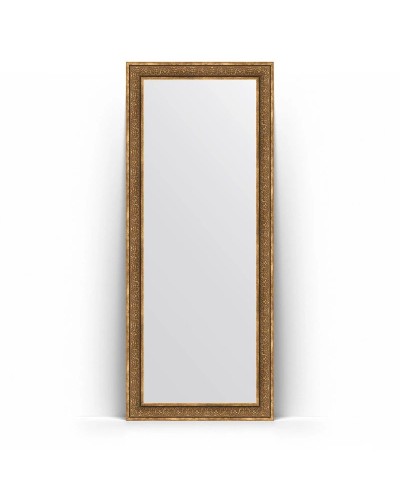 Зеркало напольное 84х204 см вензель бронзовый Evoform Definite Floor BY 6029