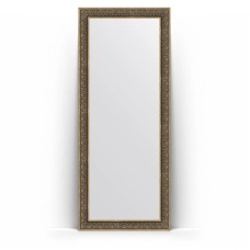 Зеркало напольное 84х204 см вензель серебряный Evoform Definite Floor BY 6030