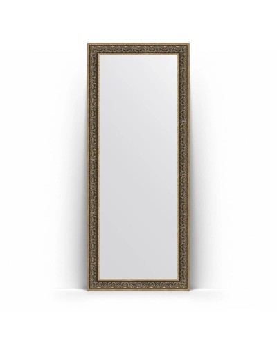 Зеркало напольное 84х204 см вензель серебряный Evoform Definite Floor BY 6030
