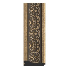 Зеркало напольное 114х204 см вензель серебряный Evoform Definite Floor BY 6036