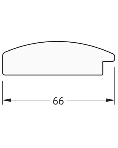 Зеркало 52х132 см состаренная бронза Evoform Exclusive BY 1158