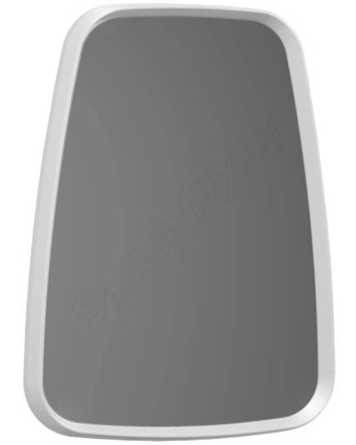 Зеркало 72х86 см белый глянец Belux Темза В 80