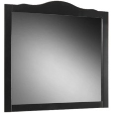 Зеркало 108х102 см черный глянец Belux Бари В 105