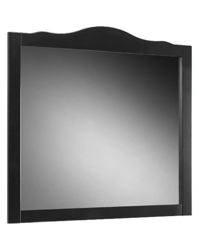 Зеркало 108х102 см черный глянец Belux Бари В 105