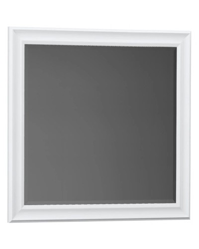 Зеркало 90х80 см белый глянец Belux Женева В 90