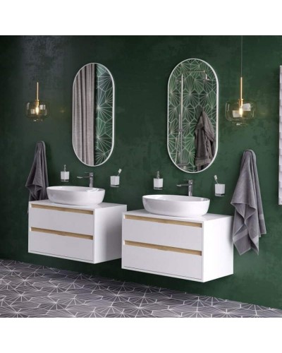 Зеркало Excellent Revia 50 DOEX.RE100.050.WH Белое матовое