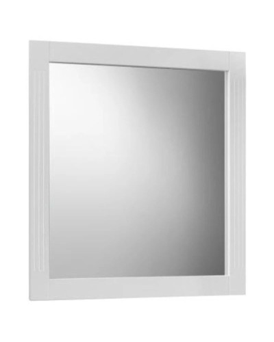 Зеркало 79х86 см белый глянец Belux Рояль В 80