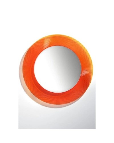 Зеркало 78х78 см оранжевое круглое Laufen Kartell by Laufen 3.8633.1.082.000.1