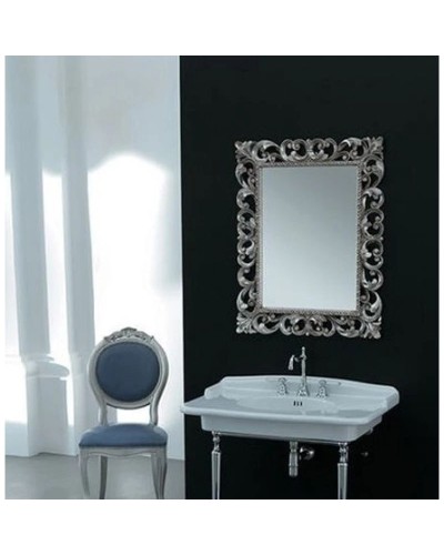 Зеркало 73х93 см Artceram Barocca ACS001 51 argento