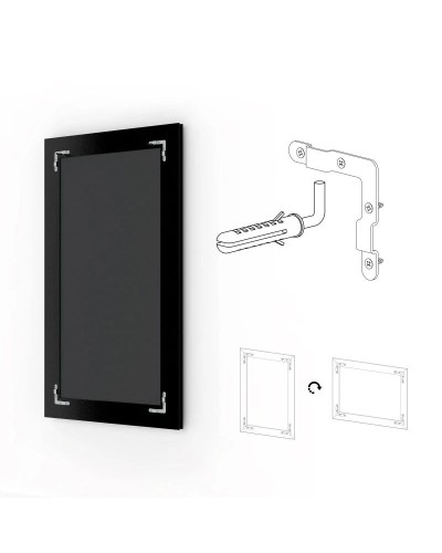 Зеркало 66х156 см травленое золото Evoform Exclusive-G BY 4520