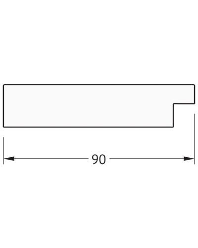 Зеркало напольное 81х201 см чеканка серебряная Evoform Exclusive-G Floor BY 6383
