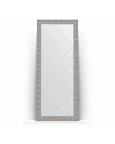 Зеркало напольное 81х201 см чеканка серебряная Evoform Exclusive-G Floor BY 6383