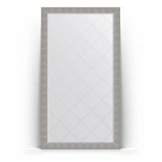 Зеркало напольное 111х201 см чеканка серебряная Evoform Exclusive-G Floor BY 6386