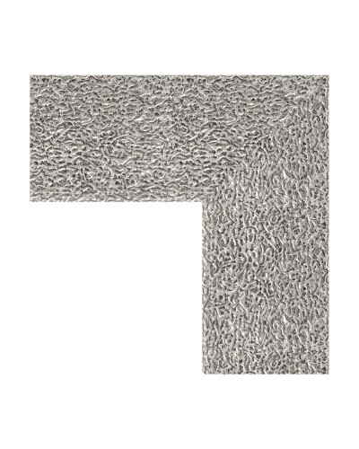 Зеркало напольное 111х201 см чеканка серебряная Evoform Exclusive-G Floor BY 6386