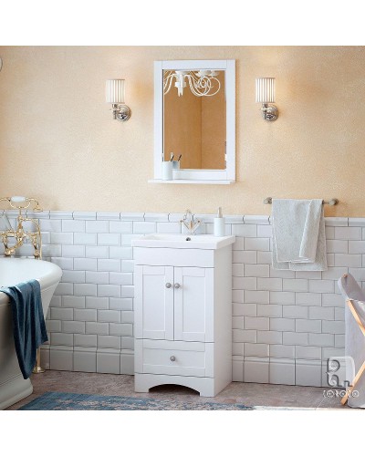 Зеркало Corozo Техас 50 SD-00000586 Белое