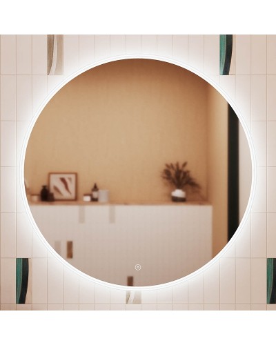 Зеркало Sancos Bella 77 BE770 с подстветкой с сенсорным выключателем