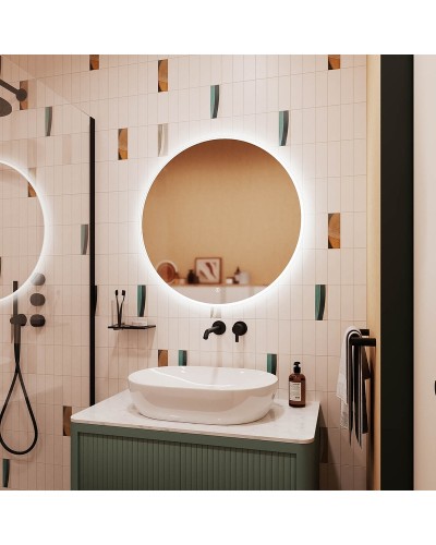 Зеркало Sancos Bella 77 BE770 с подстветкой с сенсорным выключателем