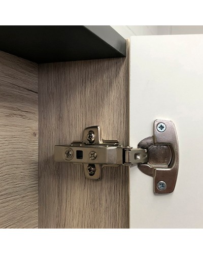 Зеркало со шкафом Comforty Мерано 90 00-00008508 Дуб дымчатый