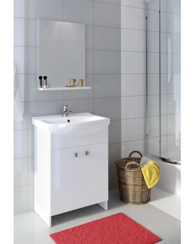 Зеркало белый глянец 50х64,8 см Cersanit Melar LU-MEL