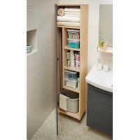 Зеркало ясень 50х65 см Cersanit Smart LU-SMA