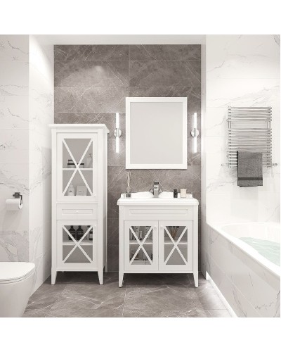 Зеркало Creto Vetra 60 15-6070W Белое