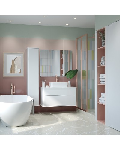 Зеркало Creto Stella 100 16-CRE100 Белое