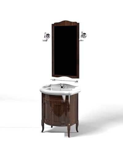 Зеркало Kerasan Retro 65 731340 Орех