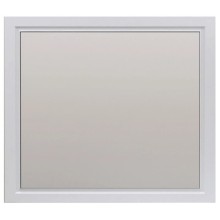 Зеркало 105х85 см белый глянец 1Marka Прованс У71972