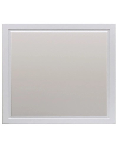 Зеркало 105х85 см белый глянец 1Marka Прованс У71972