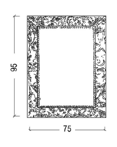 Зеркало Boheme Armadi Art NeoArt 75 516 Серебро