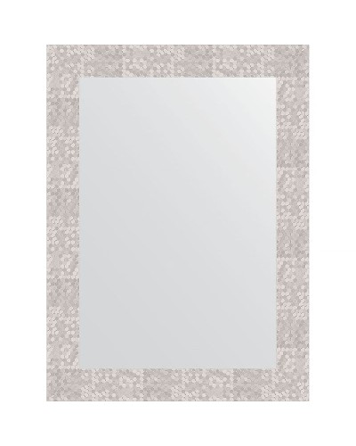 Зеркало Evoform Definite 76х56 BY 3051 в багетной раме - Соты алюминий 70 мм