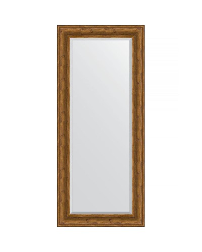 Зеркало Evoform Exclusive 159х69 BY 3576 с фацетом в багетной раме - Травленая бронза 99 мм