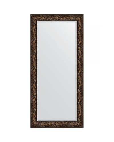 Зеркало Evoform Exclusive 169х79 BY 3599 с фацетом в багетной раме - Византия бронза 99 мм