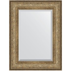Зеркало Evoform Exclusive 80х60 BY 3399 с фацетом в багетной раме - Виньетка античная бронза 109 мм