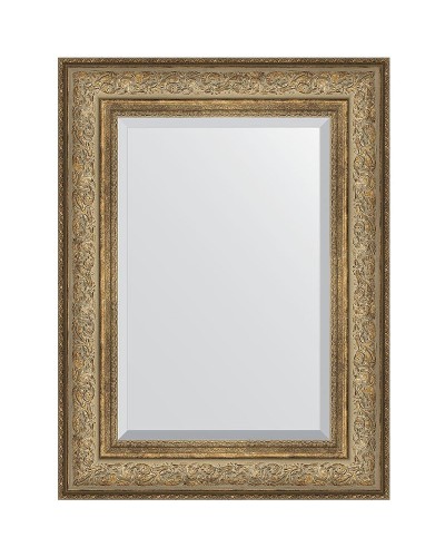 Зеркало Evoform Exclusive 80х60 BY 3399 с фацетом в багетной раме - Виньетка античная бронза 109 мм