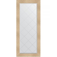 Зеркало Evoform Exclusive-G 156х66 BY 4150 с гравировкой в багетной раме - Золотые дюны 90 мм