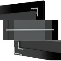 Зеркало Evoform Exclusive Floor 207х87 BY 6140 с фацетом в багетной раме - Состаренное дерево с орнаментом 120 мм