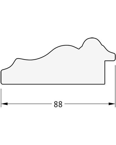 Зеркало Evoform Exclusive-G 74х56 BY 4019 с гравировкой в багетной раме - Римская бронза 88 мм