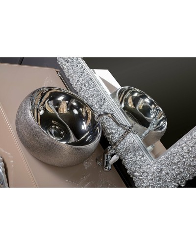 Зеркало Boheme Armadi Art Rose 85 547 Серебро